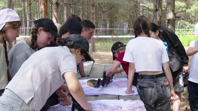 Военно-патриотическая смена «Молодая гвардия» проходит в Мамадыше