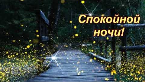 Спокойной ночи! Пусть уютной, нежной и чудесной будет эта ночь!