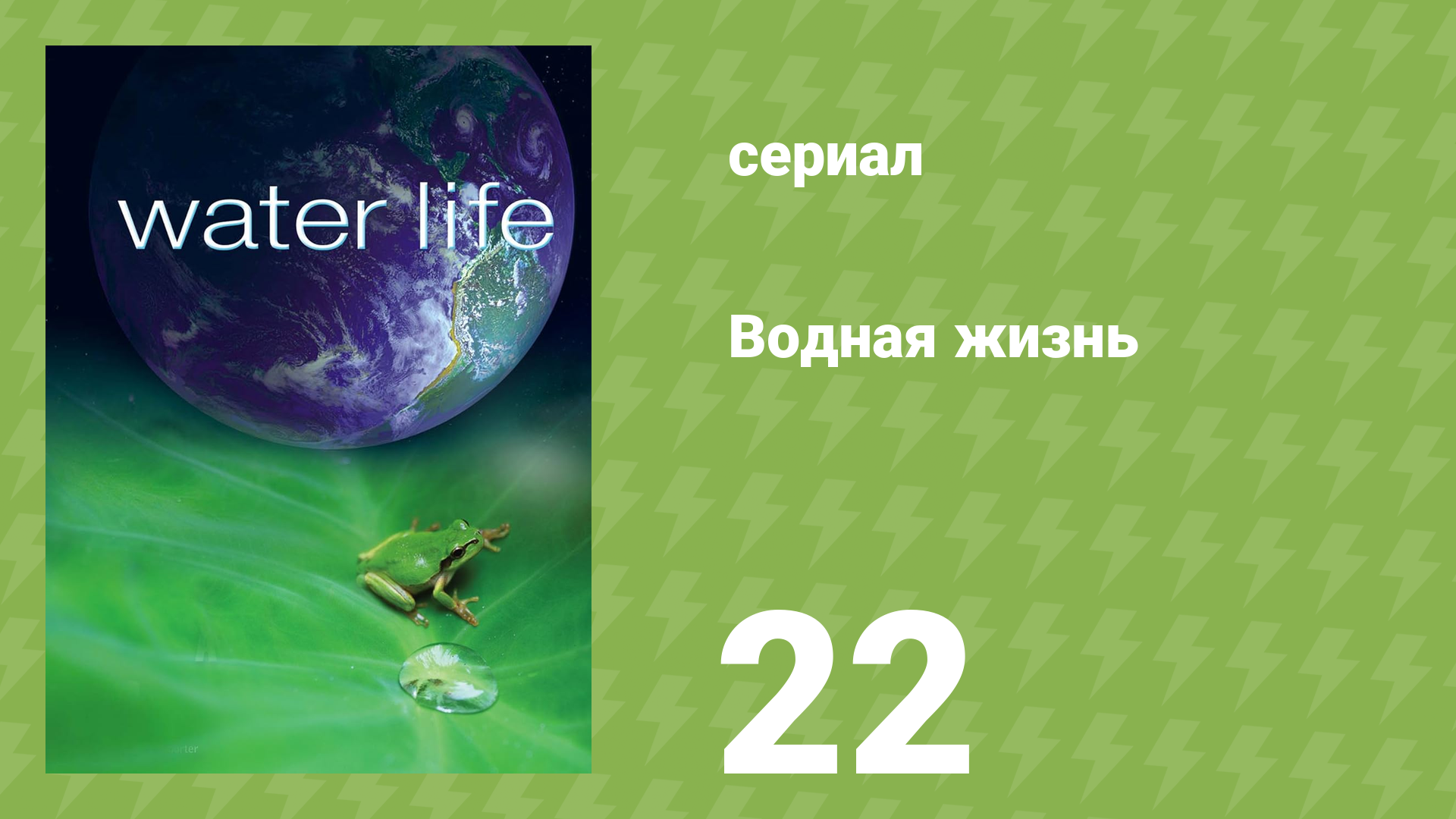 Водная жизнь 22 серия «Синий простор» (документальный сериал, 2009)