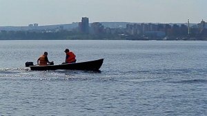 Лодка гребная СЛК-390 под мотором, 2 человека