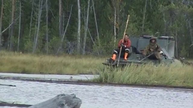 На танке по тайге, как бабешка на метле ХМАО-ЮГРА