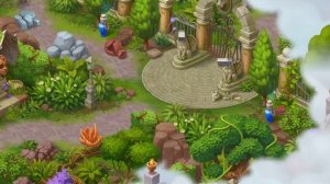 нашли затерянный клад в Gardenscapes