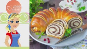 🍞✨ РУЛЕТ ИЗ ДРОЖЖЕВОГО ТЕСТА В ДУХОВКЕ — вкусно, воздушно, просто!