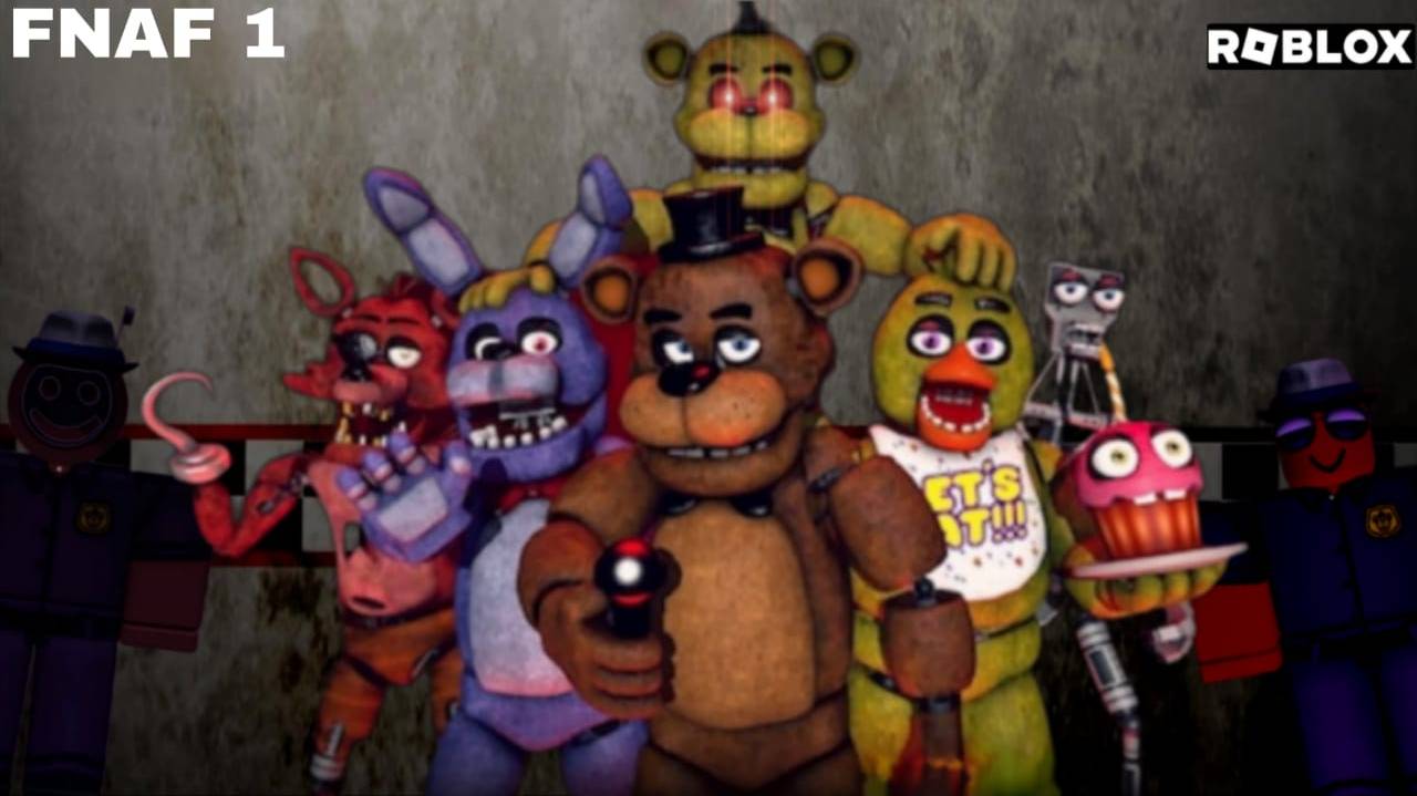 мы попали во FNAF 1 в Roblox