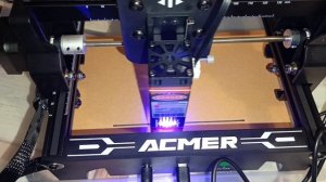 Обзор миниатюрного и бюджетного лазерного гравера  ACMER S1