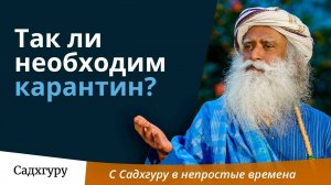 Так ли необходим карантин