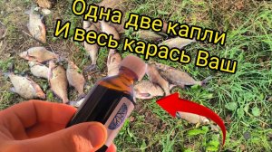 ОТ ЭТОЙ ДОБАВКИ ДУРЕЕТ ВЕСЬ КАРАСЬ.ОДНА ДВЕ КАПЛИ И БЕШЕНЫЙ КЛЁВ ВАМ ОБЕСПЕЧЕН.