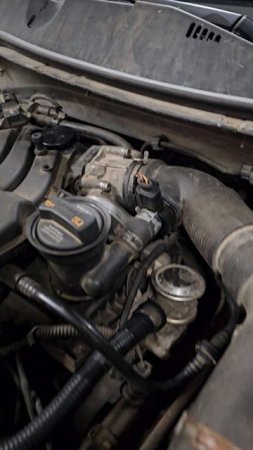 ✅️ Volkswagen Passat B6 1.6 2008 255920км: опрессовка впускного тракта