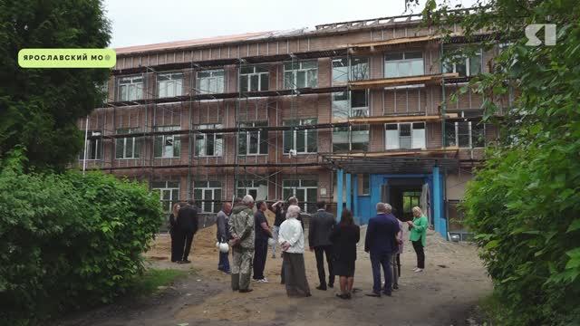 В Ярославской области продолжается ремонт образовательных учреждений