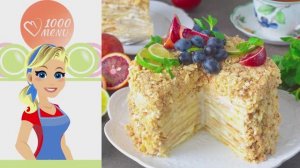 🍰 ТОРТ НАПОЛЕОН С КРЕМОМ ПЛОМБИР — нежно, воздушно, празднично!