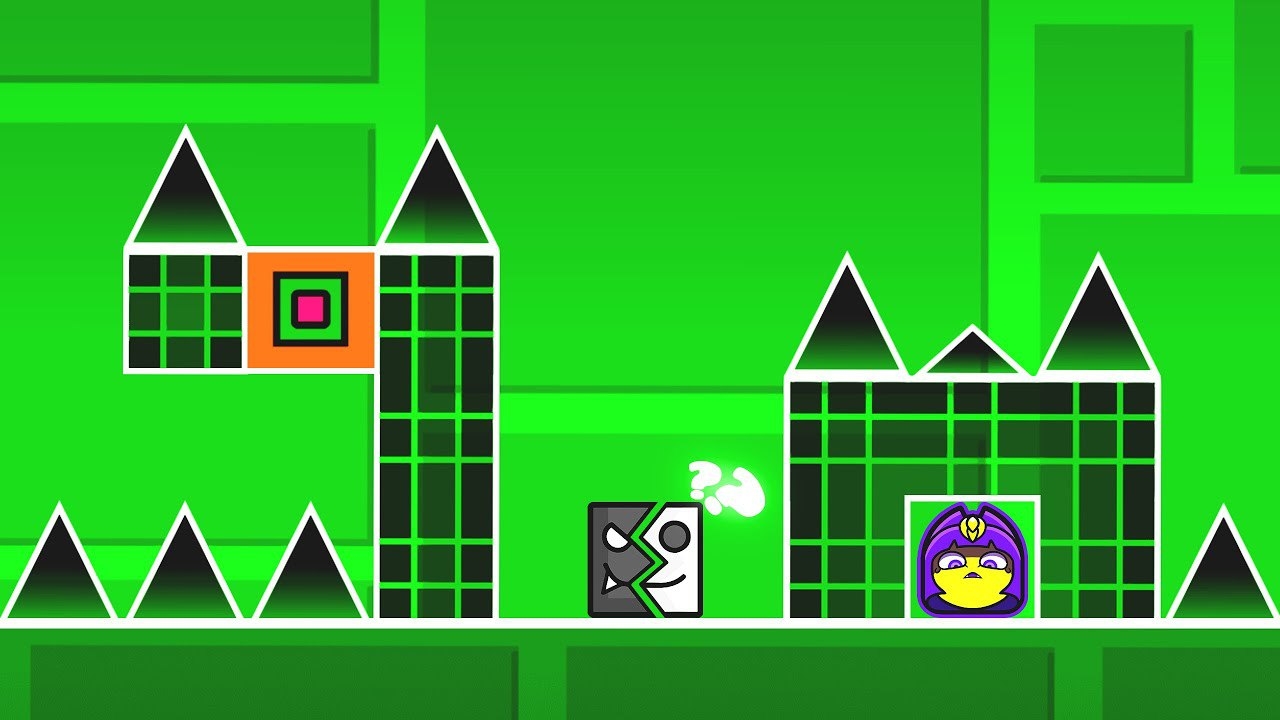 [Декоди] Я создал ПРЯТКИ в Geometry Dash