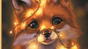 Отшив проект "Лисенок с гирляндой" отчет 7