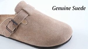 👞 Элегантные замшевые мюли Comwarm: Комфорт и стиль для всей семьи!