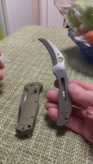 Отзывы на ред найф ру - отзыв на реплики Cold Steel Spartan / Spyderco Harpy