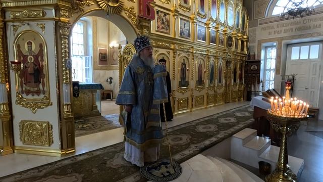 Проповедь епископа Максима в Знаменском монастыре
