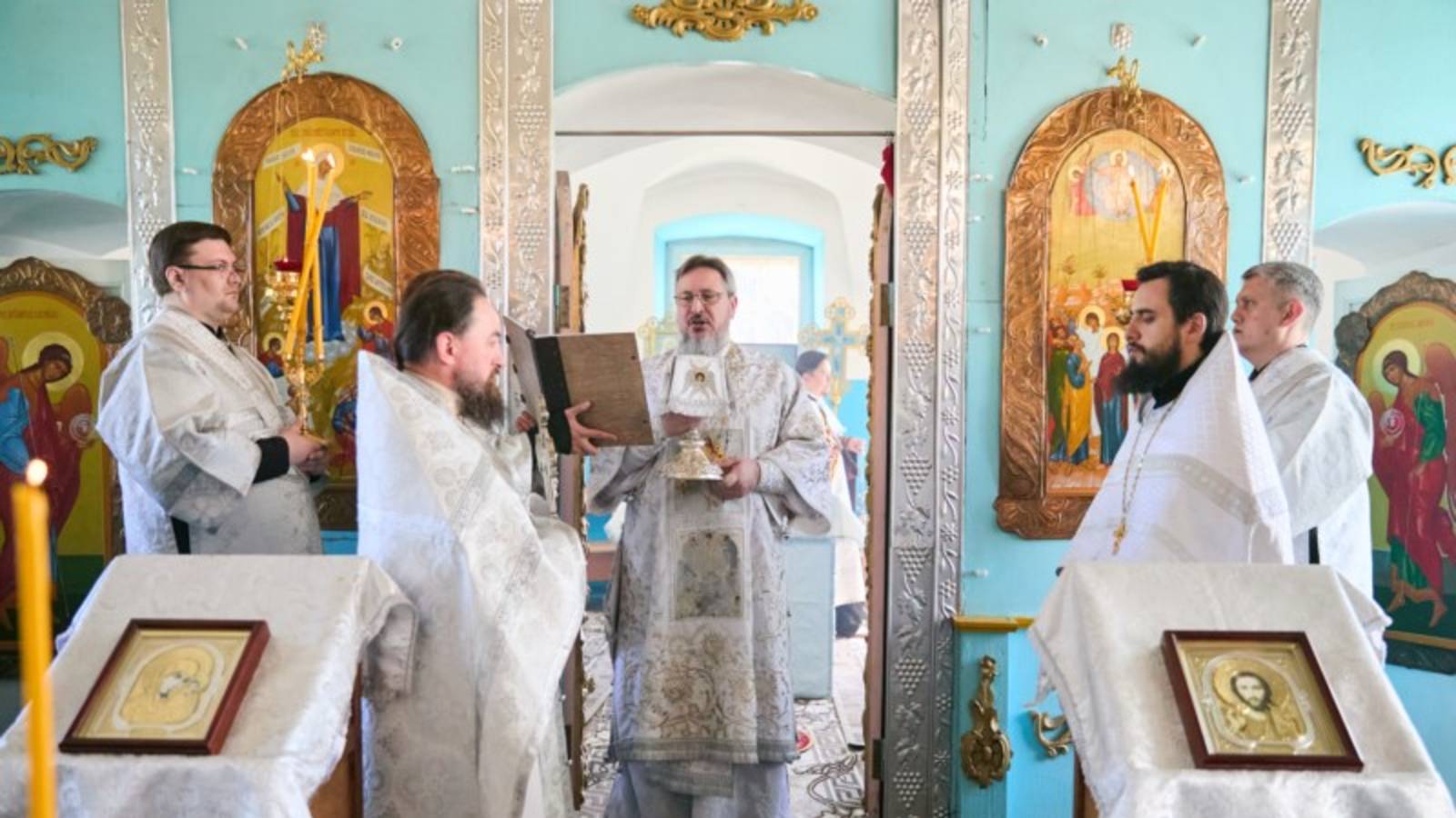 Литургия в день праздника Вознесения Господня в храме с.Балдаево Ядринского МО  29.05.2025г