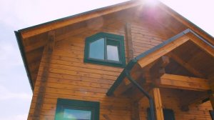 Отзыв 1, деревянный дом из сухого СВЧ  профилированного бруса