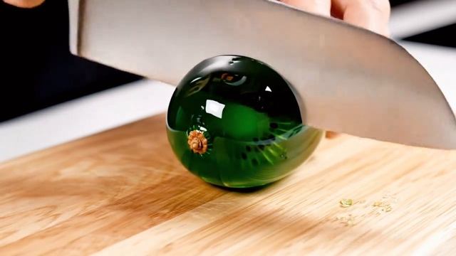 ASMR стеклянные фрукты