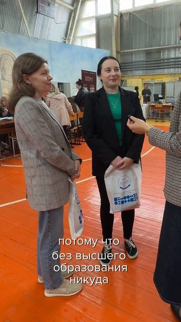 Первые абитуренты