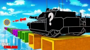 КАКОЙ ТРАНСПОРТ ВЫПАДЕТ ИЗ БАШНИ ЛАКИ-БЛОКОВ ЧТОБЫ ПРОЕХАТЬ ПО СЛОМАННОЙ ДОРОГЕ? ЭКСПЕРИМЕНТЫ ГТА 5