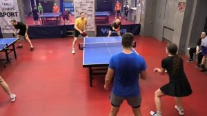 #21 IIф. Жураковский/Люжина - Шеловской/Попова 19.06 Парный-рандом настольный теннис СПб