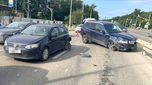 Массовая автоавария в Ставрополе: Западный обход стоит