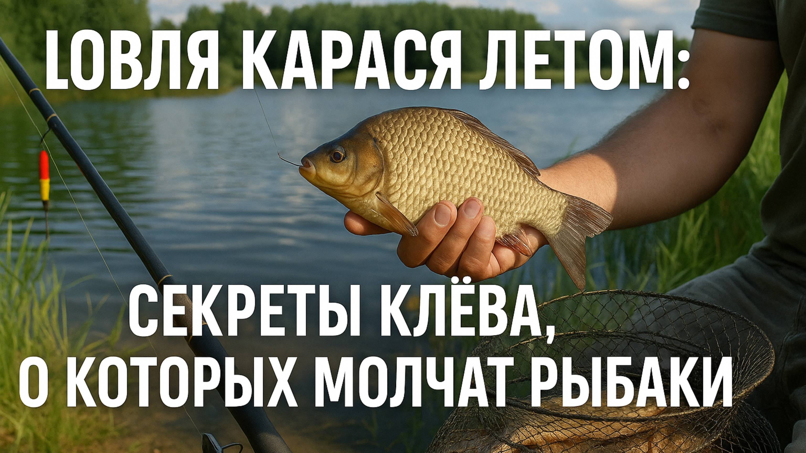 Ловля карася летом - секреты клёва, о которых молчат рыбаки