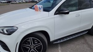 Mercedes GLE - установили охранный комплекс с автозапуском и управлением с телефона StarLine S96 GSM