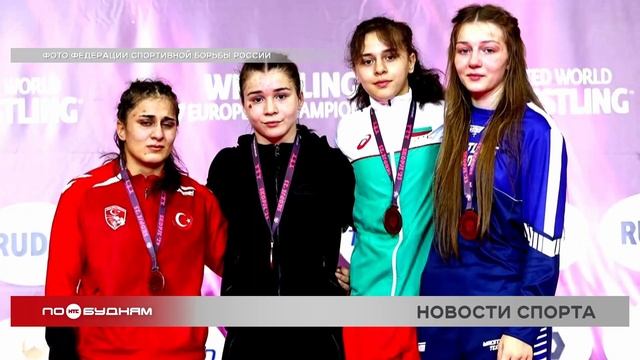 Ангарчанка стала лучшей на первенстве Европы по женской борьбе