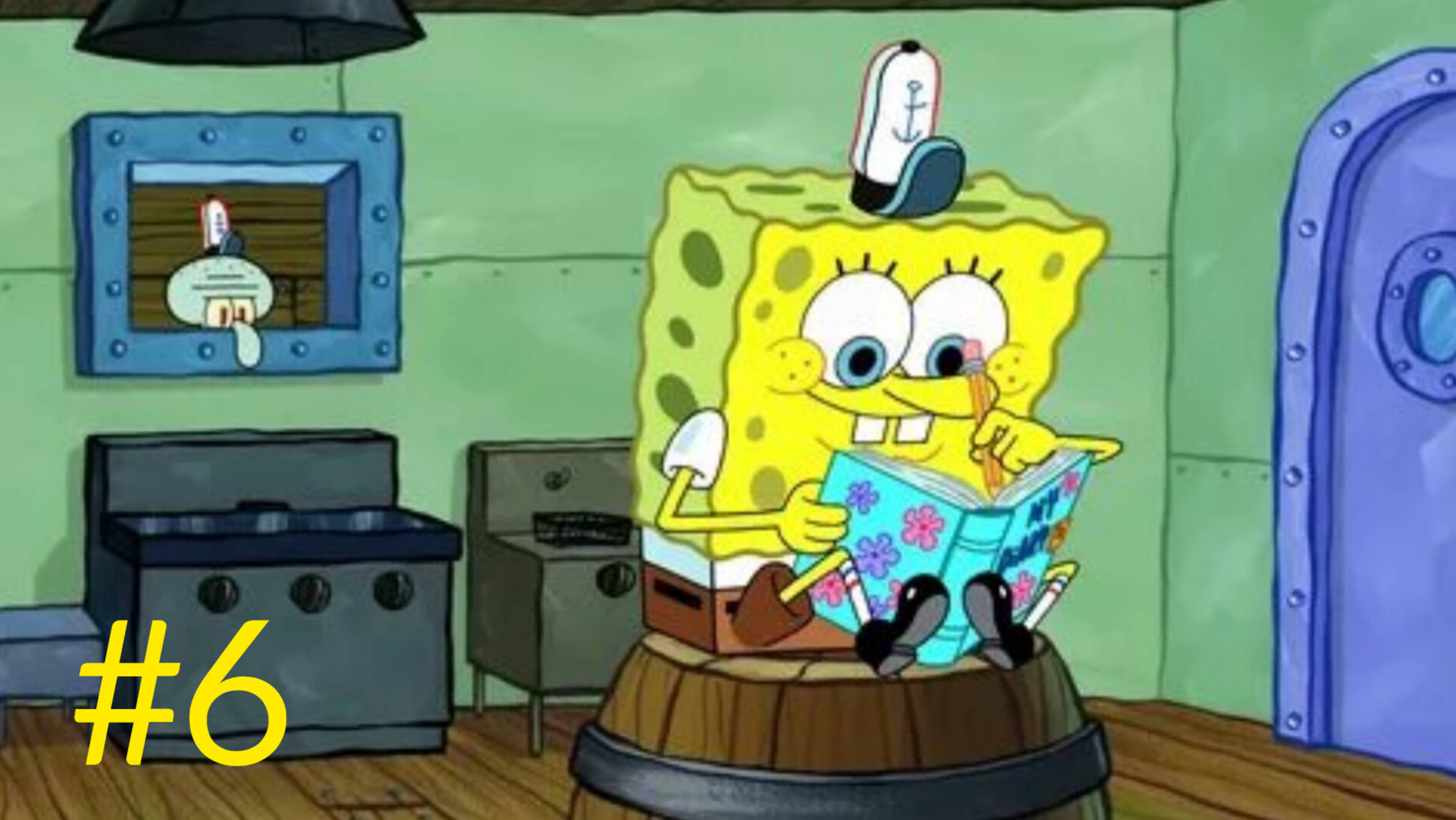 Губка Боб🔥 spongeBob👍 губка боб квадратные штаны😎 кулинарный поединок  #6