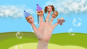 Веселые песенки для детей с Family Fox. Семейка пальчиков. Папа пальчик. Учим цвета с детьми.