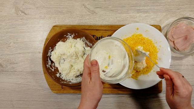 ЗАКУСКА Очень Вкусная и Нежная из плавленых сырков! Рецепт.