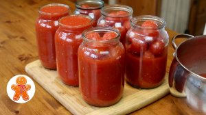 Помидоры в собственном соку на зиму 🍅 Без уксуса