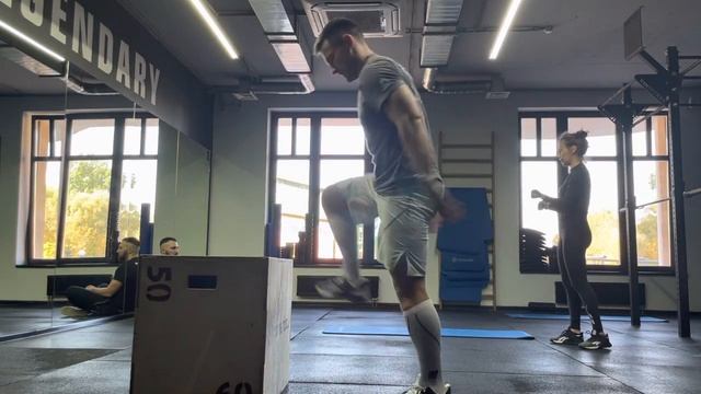 Прыжки на коробку / Box Jump
