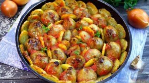 Лук с мясом - идеально. ФАРШИРОВАННЫЙ ЛУК С КАРТОФЕЛЕМ