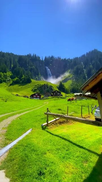 📍 Stäubifall, Switzerland 🇨🇭Follow for daily Swiss Content 🇨🇭