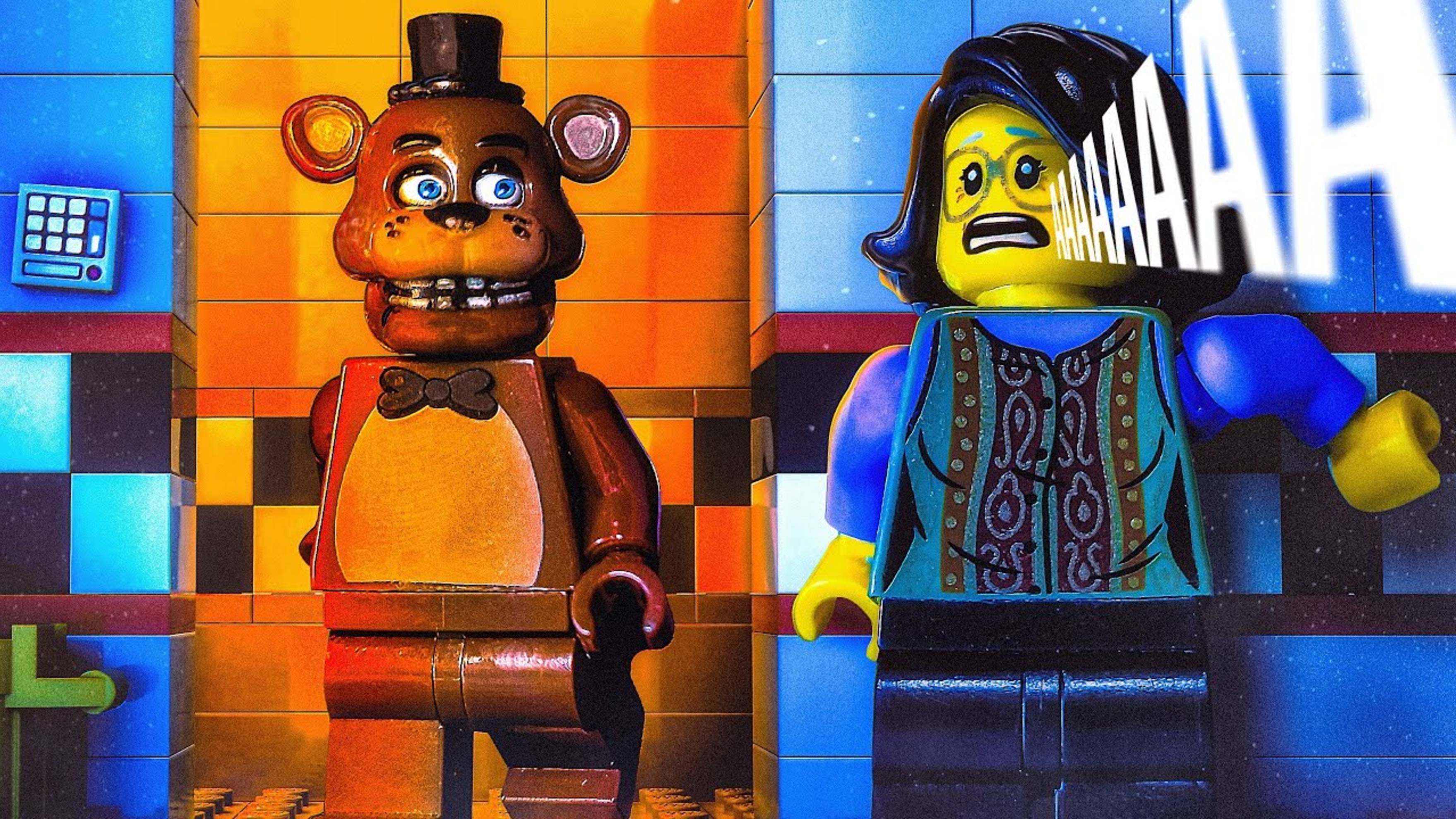 КАК ВЫЖИТЬ В ЛЕГО ФНАФ? МУЛЬТИК ЛЕГО АНИМАЦИЯ FNAF LEGO ANIMATION CARTOON