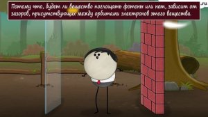 Почему стекло прозрачное?