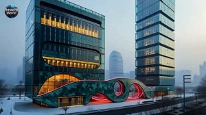 Futuristic Architecture in Stunning 8K - A Masterpiece of Modern Design Blender 3d