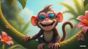 У-у, А-а! 🐵 Весёлая песенка про обезьянку