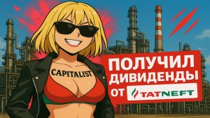 Получил Дивиденды от Татнефть 112.000 рублей 🥳
