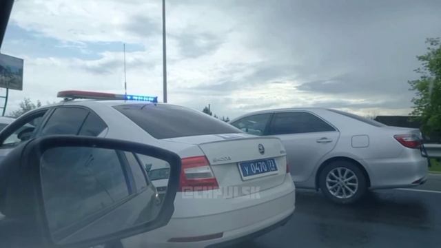 ДТП около ишеевского кольца: столкнулись Тойота и ВАЗ