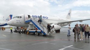Впервые за несколько лет в аэропорту Благовещенск встретили рейс из Камчатки