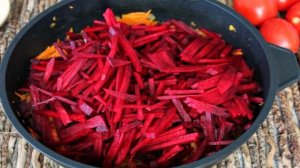 Борщ на зиму без капусты