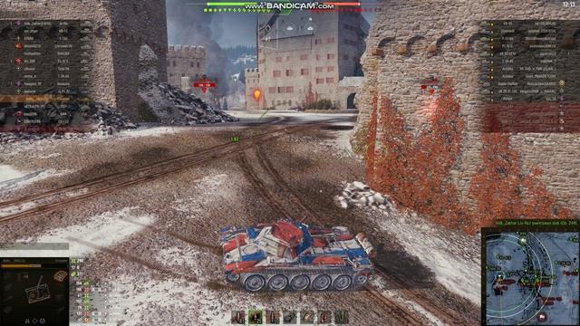158 Бой в танчиках Crusader ЛТ-6lvl Рандом