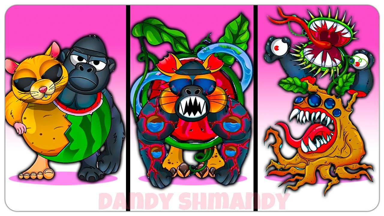 СПРУНКИ VS ИТАЛЬЯНСКИЕ МЕМЫ - ФАЗА ГОРИЛЛО (Incredibox Sprunki) #sprunki #СПРУНКИ