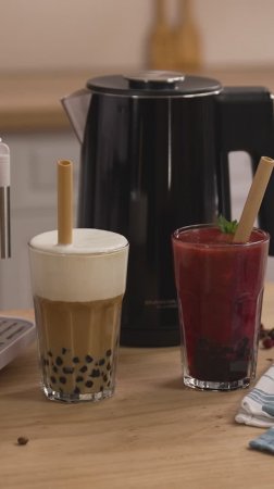 Как приготовить бабл ти и бабл кофе с сырной пенкой в домашних условиях