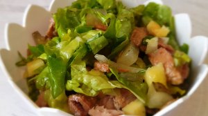 Салат мясной по-швейцарски