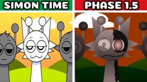 INCREDIBOX SPRUNKI ⏳ | SIMON TIME: ФАЗА 1 vs 1.5! ⚡💥 КТО МОЩНЕЕ?