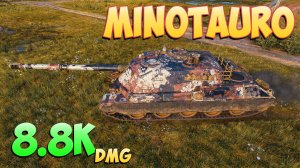 Minotauro - 9 Фрагов 8.8K Урона - 100% точности! - Мир Танков